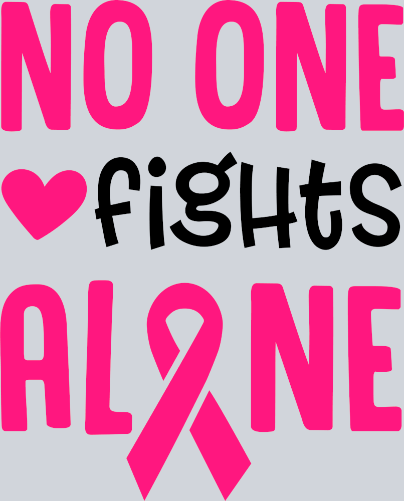 No One Fights Alone - STK04518 (DTF Transfers)