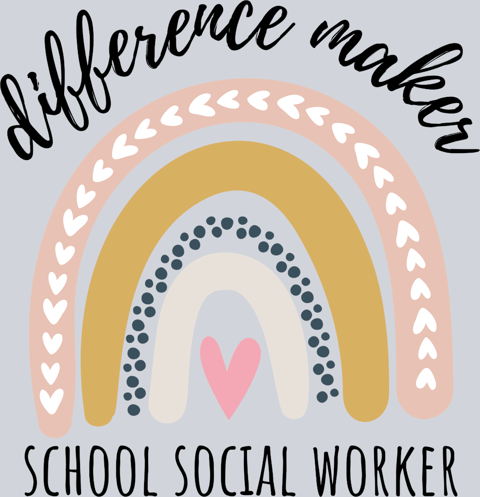 Difference Maker School Social Worker - STK01646 (DTF Transfers)