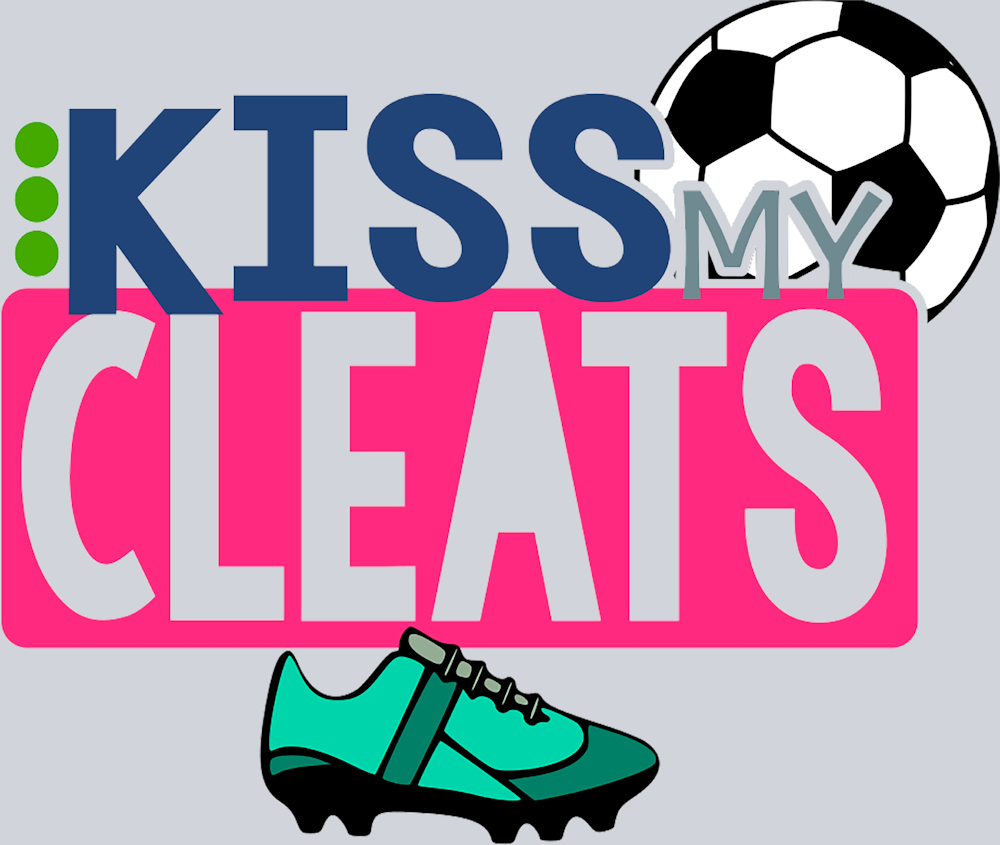 Kiss My Cleats - STK03491 (DTF Transfers)