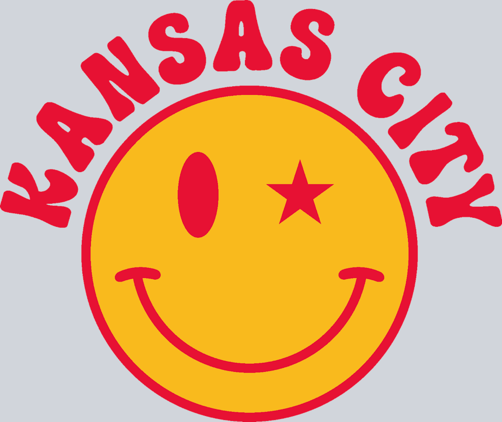 Kansas City Smiley - STK03464 (DTF Transfers)