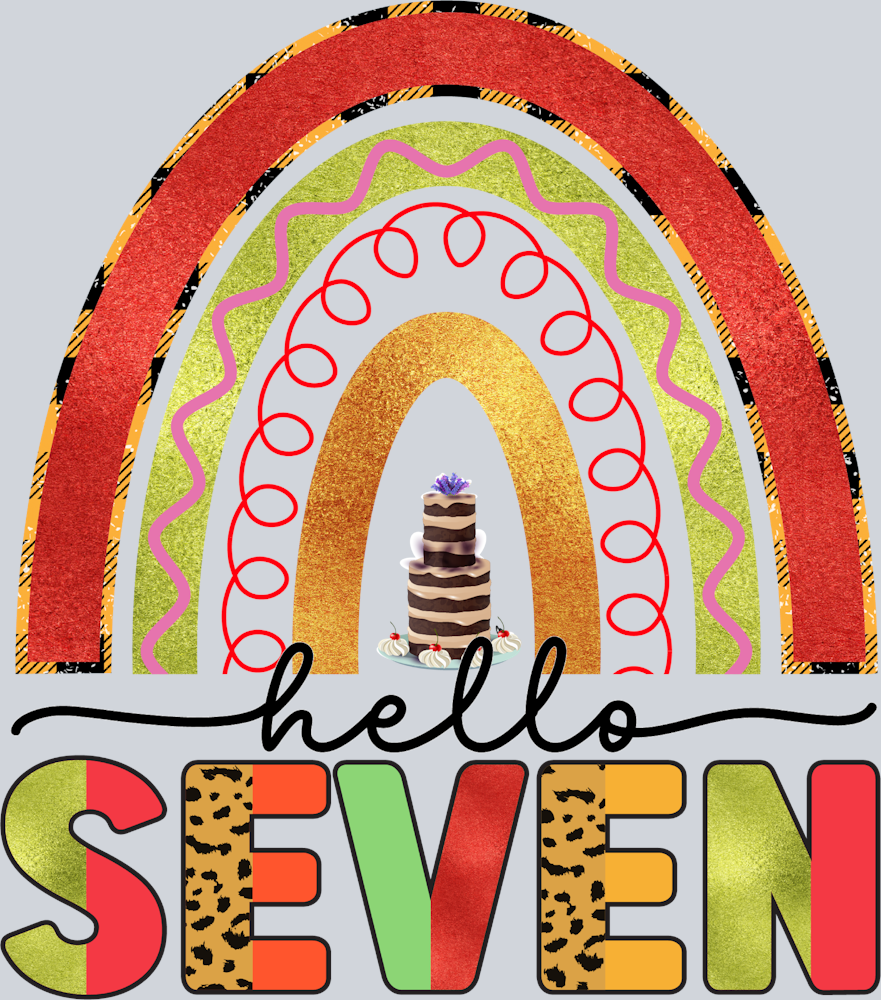 Hello Seven - STK02712 (DTF Transfers)