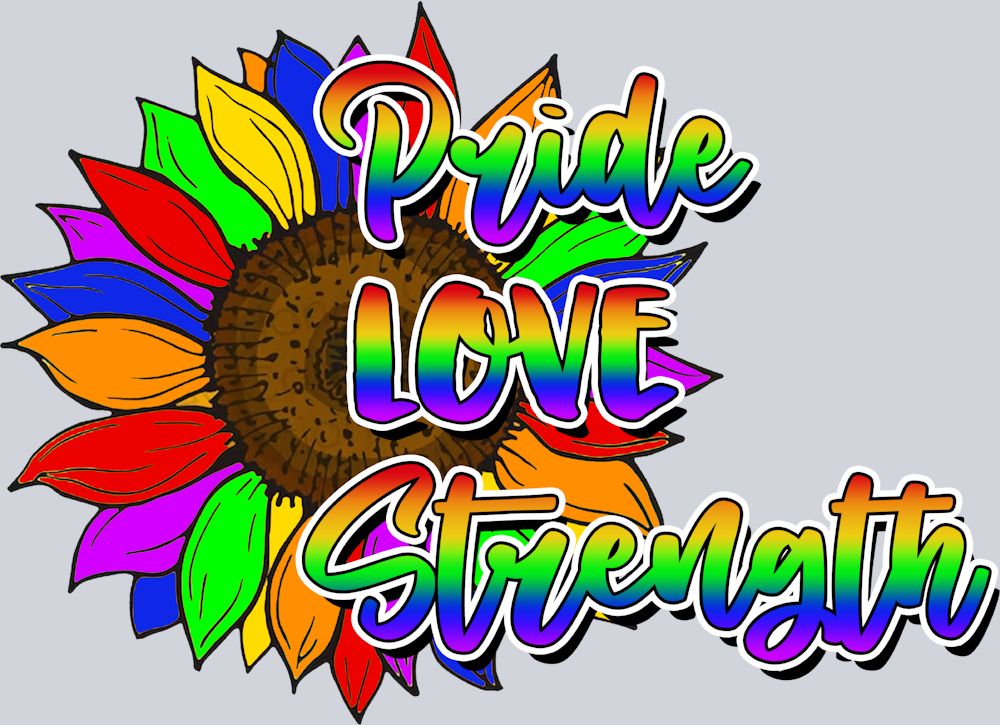 Pride Love Strength - STK05002 (DTF Transfers)