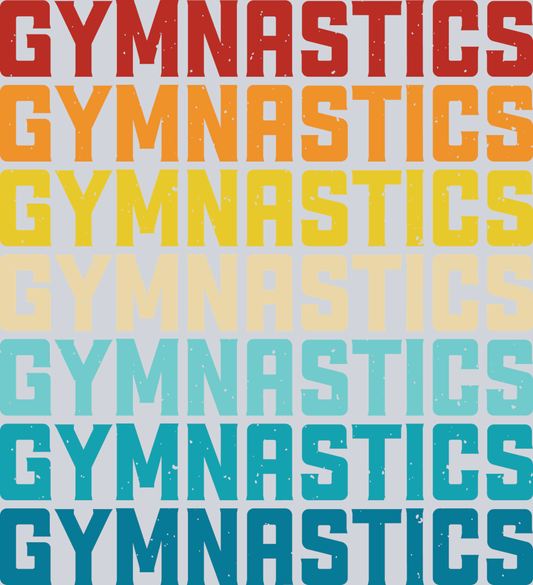 Gymnastics 3 - STK07299 (DTF Transfers)