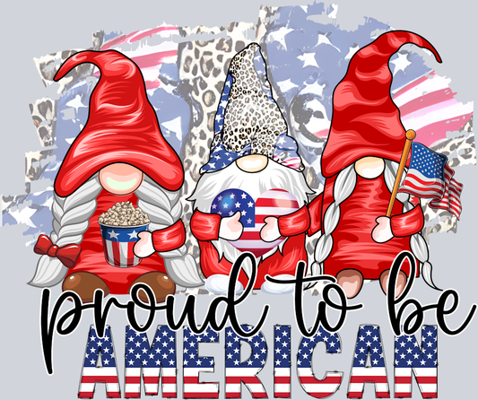 Proude To Be American 1 - STK05072 (DTF Transfers)