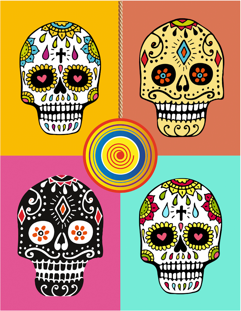 Skulls - STK05552 (DTF Transfers)