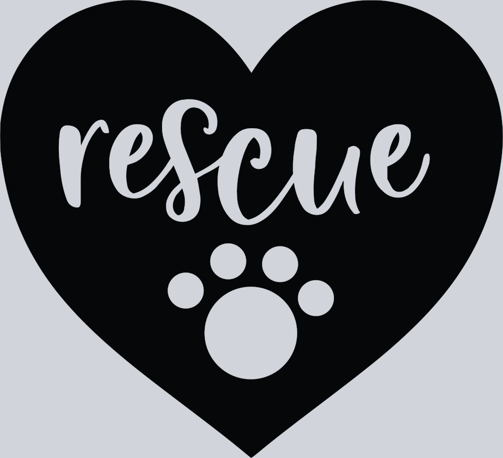 Pets Cat Rescue Heart - STK04826 (DTF Transfers)