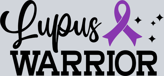 Lupus Warrior Ribbon Sparkle - STK03930 (DTF Transfers)