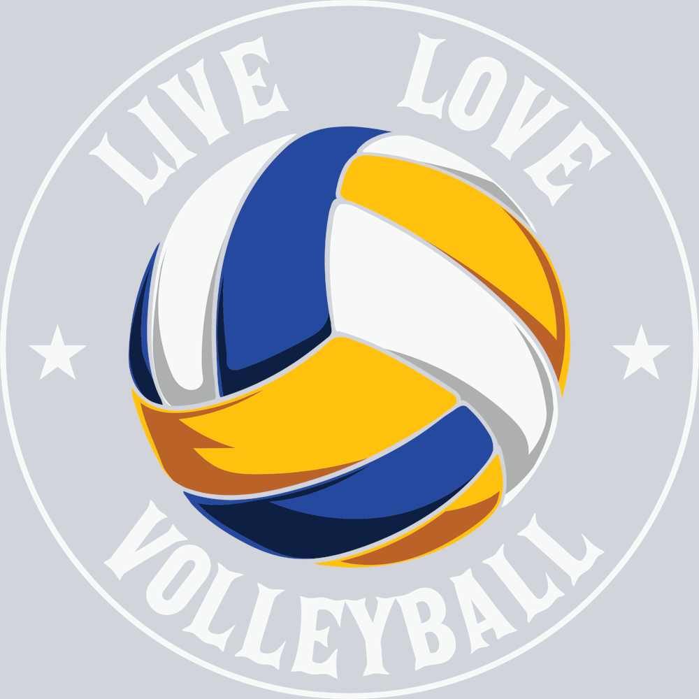 Live Love Volleyball - STK03649 (DTF Transfers)