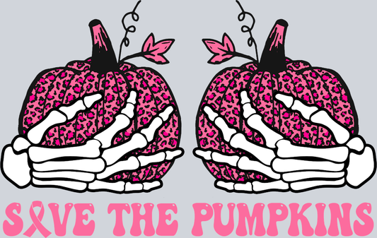 Save The Pumpkins BCA - STK06869 (DTF Transfers)