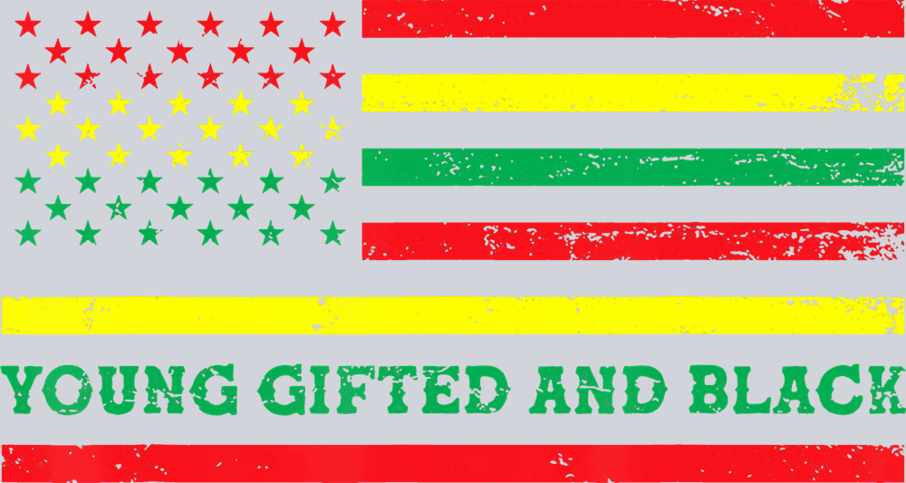 Young Gifted And Black 8 - STK06621 (DTF Transfers)