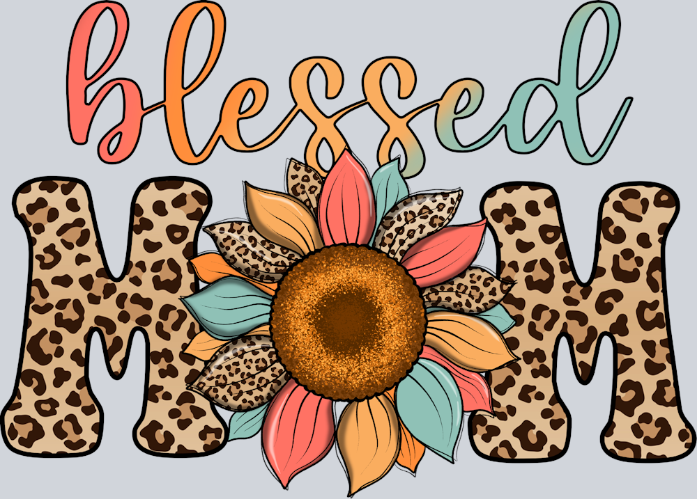 Blessed Mom 1 - STK01018 (DTF Transfers)