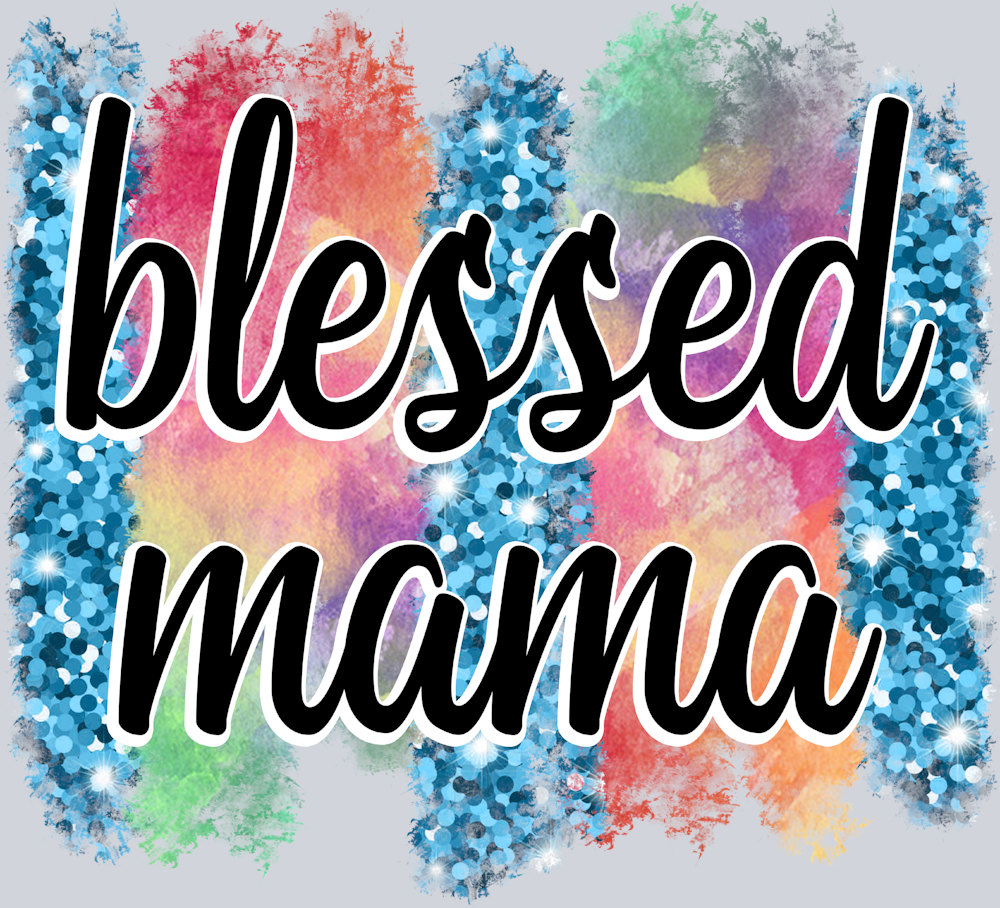 Blessed Mama - STK01010 (DTF Transfers)