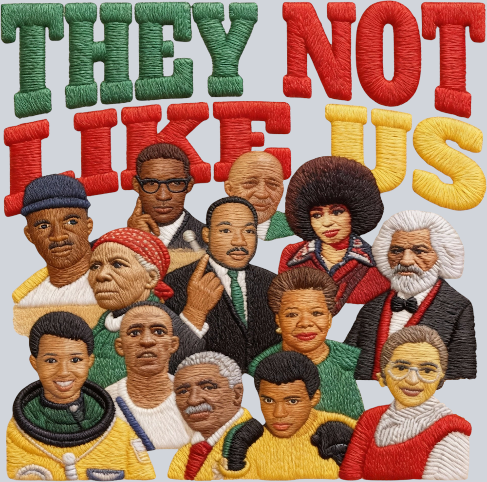 They Not Like Us 3 - STK07564 (DTF Transfers)