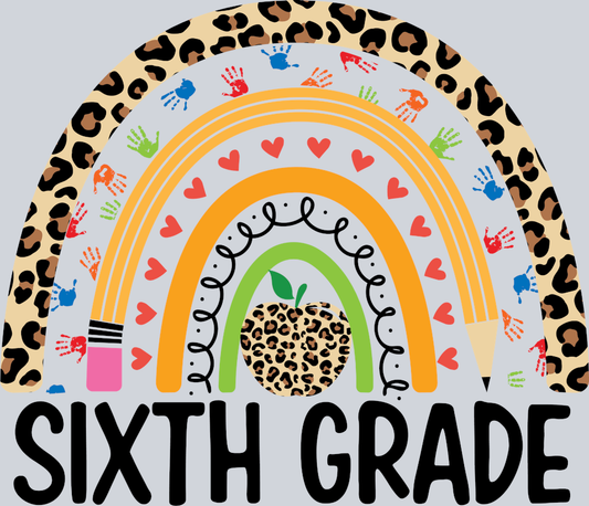Sixth Grade - STK05483 (DTF Transfers)