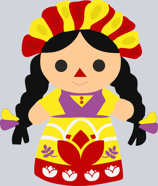 Mexican Doll - STK04263 (DTF Transfers)