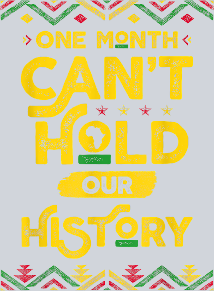 One Month Cant Hold Our History Juneteenth - STK04624 (DTF Transfers)