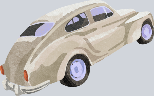 Classic Car 8 - STK06642 (DTF Transfers)