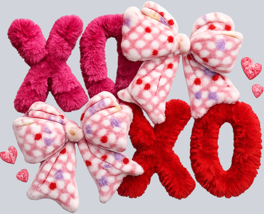 XOXO Faux Yarn 4 - STK07691 (DTF Transfers)