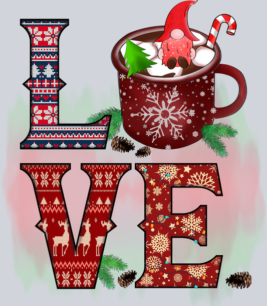 Christmas Sweater Love - STK01331 (DTF Transfers)