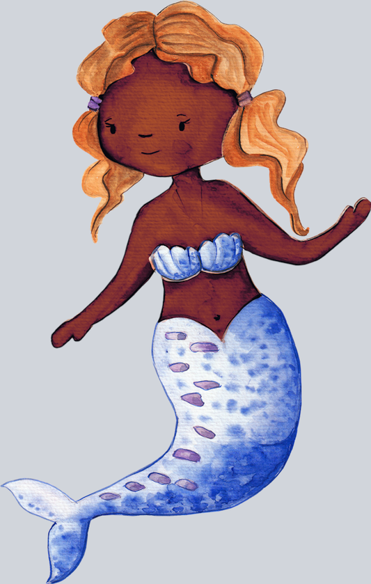 Fantasy Little Mermaid 5 - STK06650 (DTF Transfers)