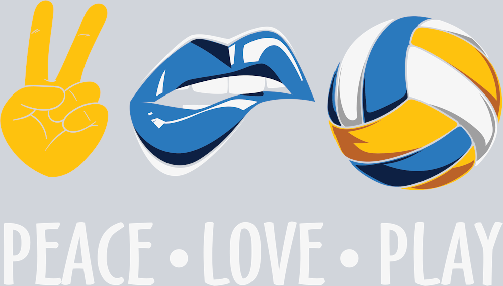 Peace Love Play - STK04772 (DTF Transfers)