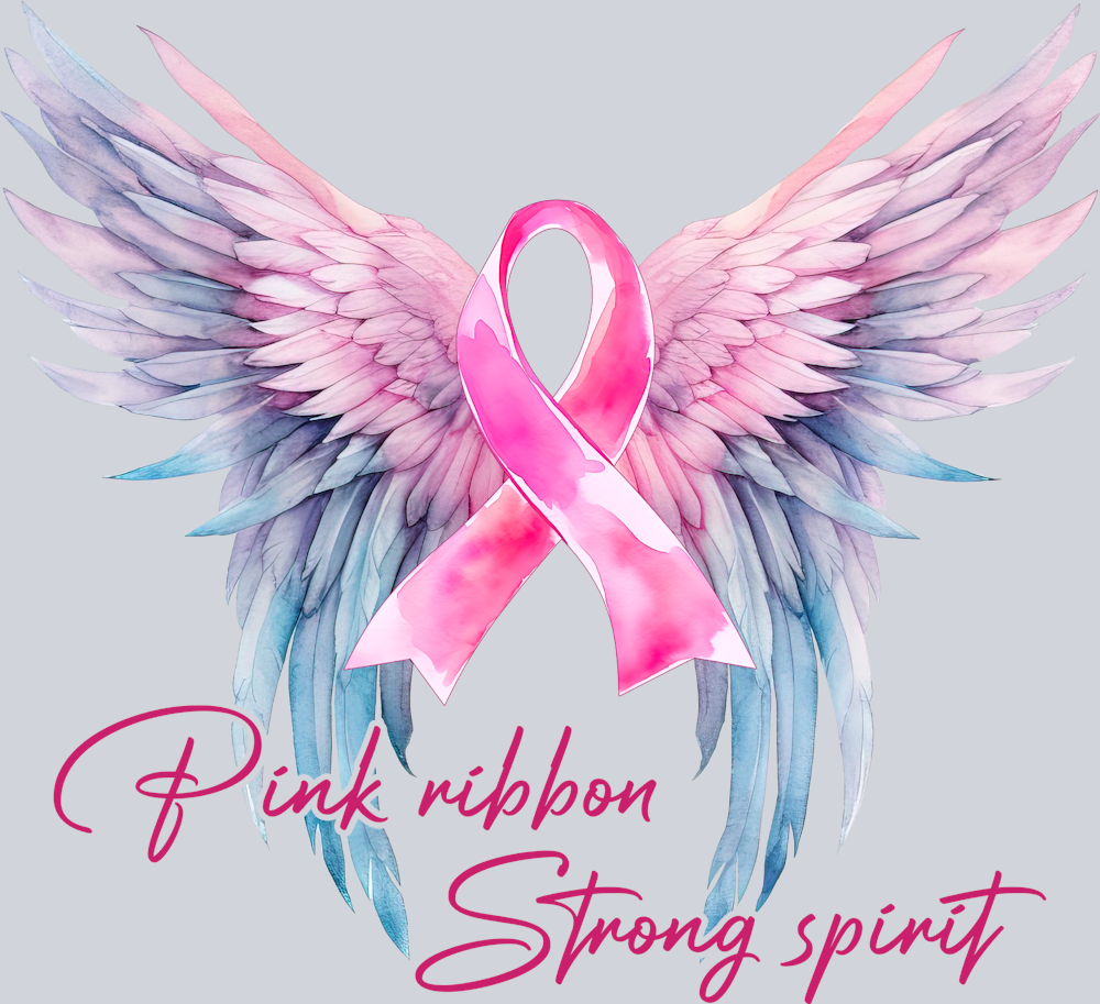 Pink Ribbon Strong Spirit BCA - STK06865 (DTF Transfers)