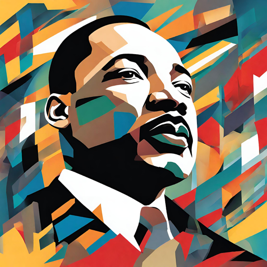 Martin Luther King Mlk I Have A Dream Abstract - STK04126 (DTF Transfers)