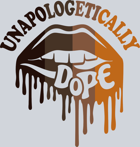 Unapologetically Dope Lip Stripes - STK06222 (DTF Transfers)