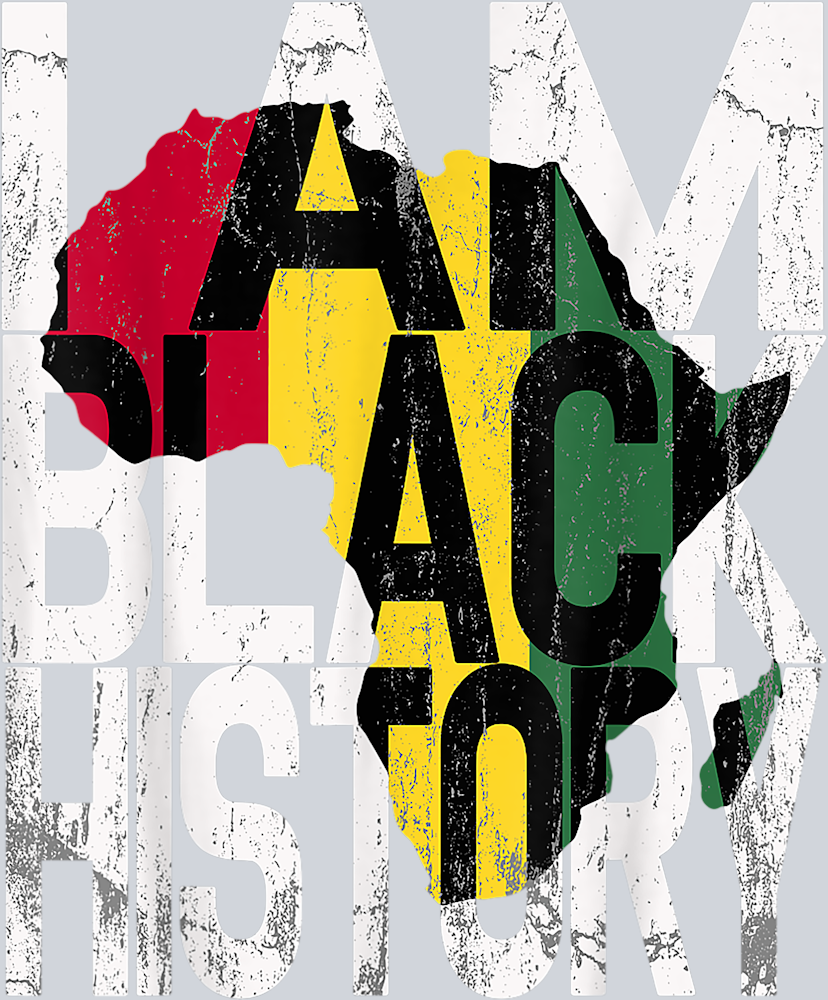 I Am Black History 1 - STK02851 (DTF Transfers)