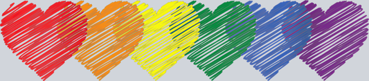 Six Love Heart - STK05482 (DTF Transfers)
