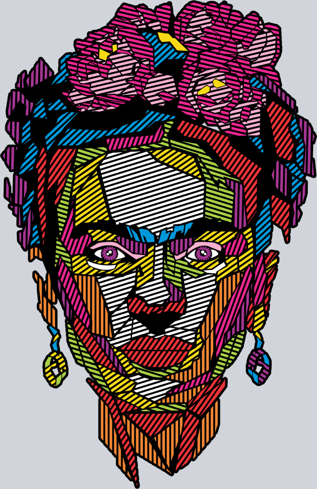Frida Khalo - STK02151 (DTF Transfers)