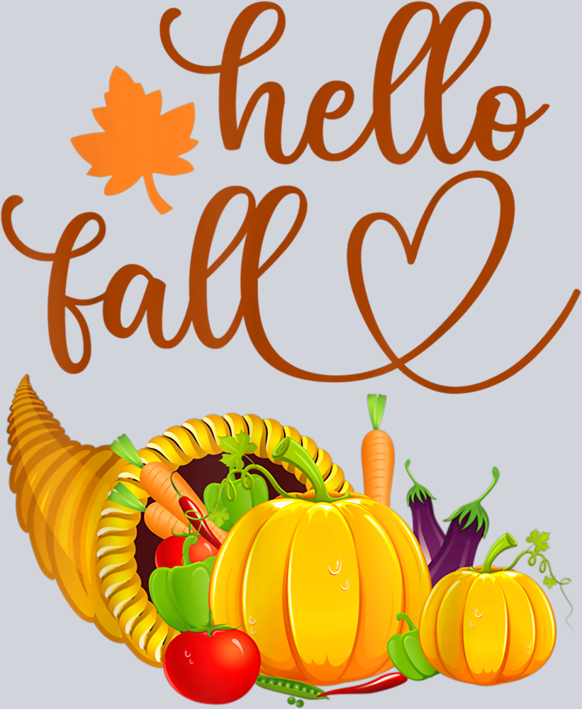 Hello Fall 4 - STK02682 (DTF Transfers)