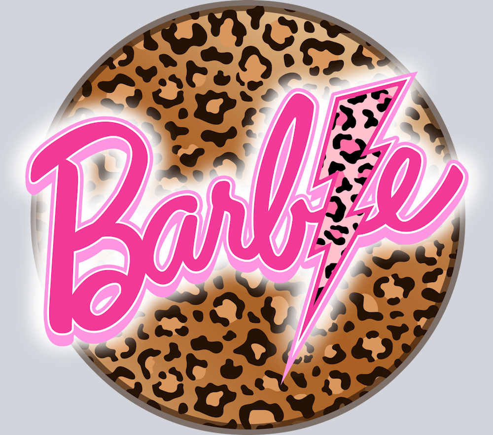 Leopard Cute Barbie - STK03551 (DTF Transfers)