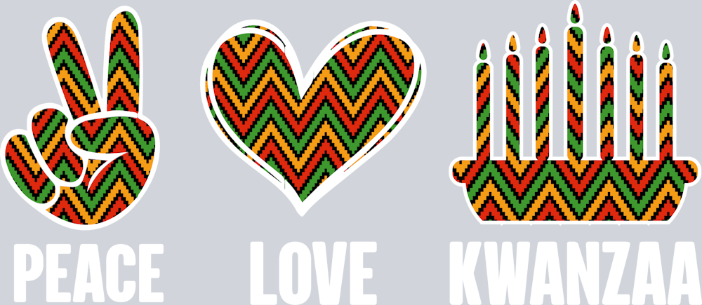 Peace Love Kwanzaa Tribe - STK04756 (DTF Transfers)