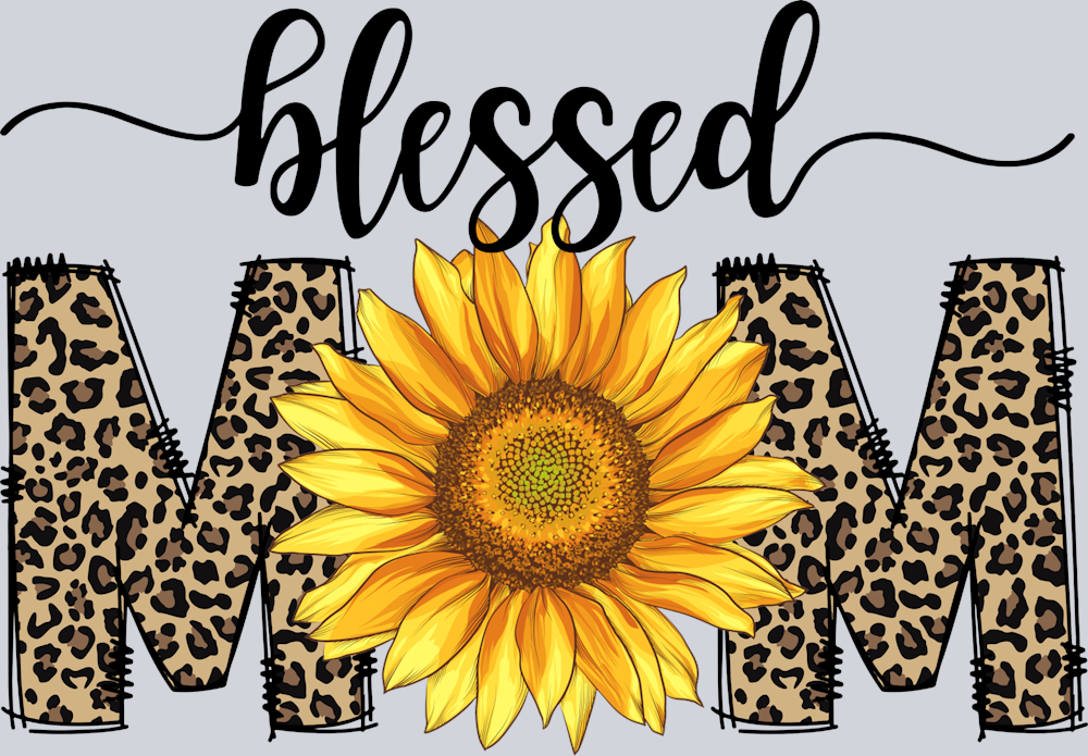 Blessed Mom - STK01017 (DTF Transfers)