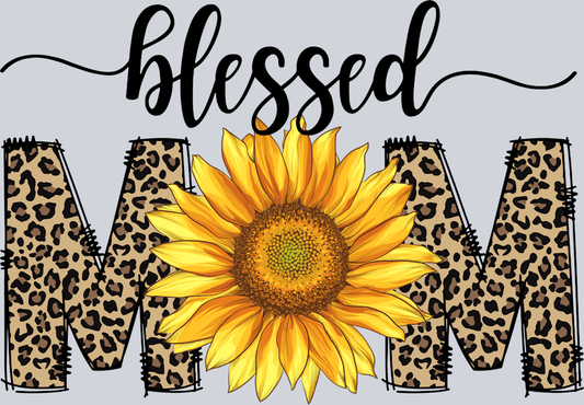 Blessed Mom - STK01017 (DTF Transfers)
