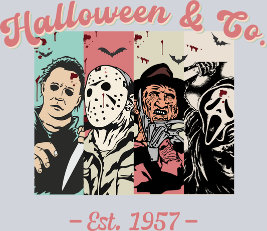 Halloween And Co Est 1957 - STK02458 (DTF Transfers)
