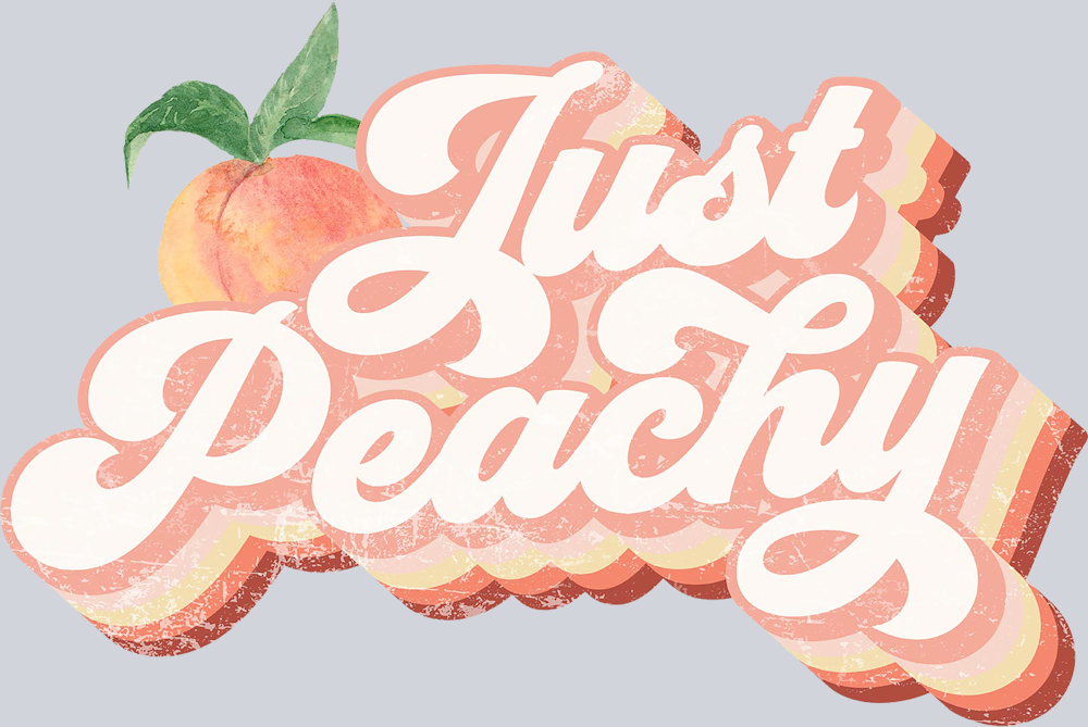 Just Peachy - STK03463 (DTF Transfers)