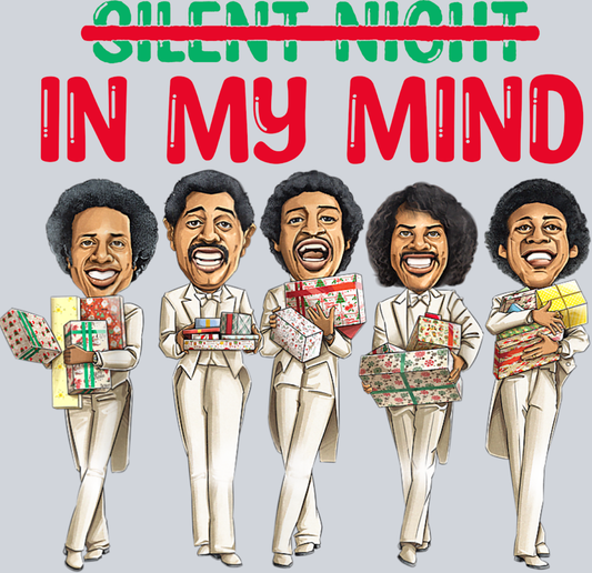 Silent Night In My Mind Temptations - STK05467 (DTF Transfers)